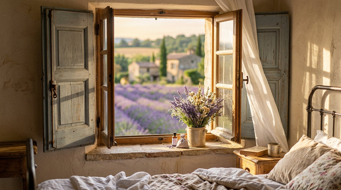 Tre segreti per una camera da letto in stile provenzale.