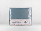 Completo letto CLOE a tinta unita, disponibile in diverse tonalità e taglie.