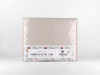 Completo letto CLOE a tinta unita, disponibile in diverse tonalità e taglie.