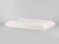 Guanciale NALEA bianco in memory foam cervicale con profilo ergonomico sagomato.