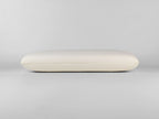 Guanciale NOA in memory foam con profilo basso e altezza di 13 cm.